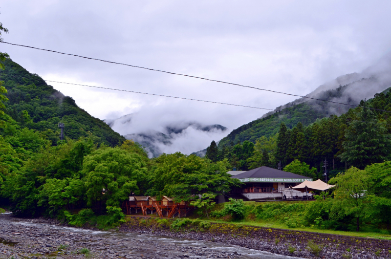 Япония на велосипеде: по горным серпантинам от онсэна до онсэна (около Japan Romantic road)