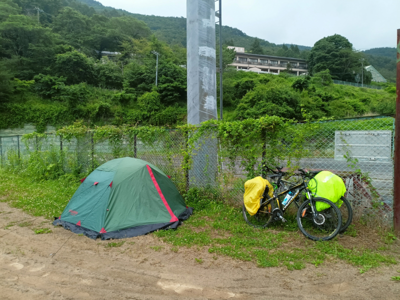 Япония на велосипеде: по горным серпантинам от онсэна до онсэна (около Japan Romantic road)