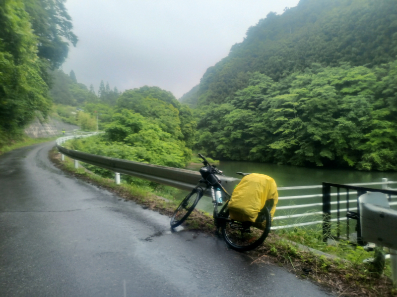 Япония на велосипеде: по горным серпантинам от онсэна до онсэна (около Japan Romantic road)