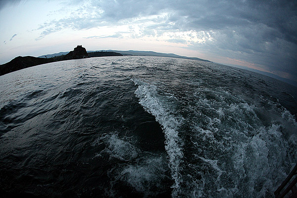 Байкал на яхте, июль 2006. Особенности рыбалки. Фото