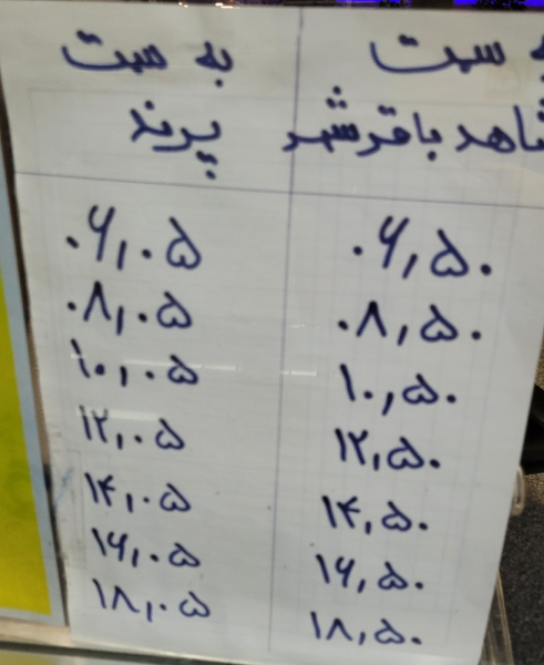 Расписание метро из аэропорта Имама Хомейни IKA в Тегеран