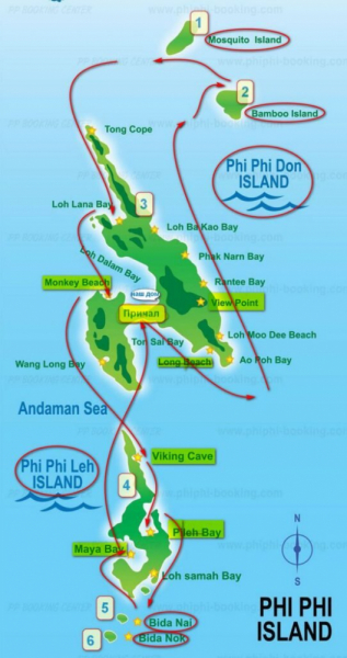 Путеводитель по Пхукету: маршруты и экскурсии, пляжи и храмы, поездки на острова  и смотровые площадки.