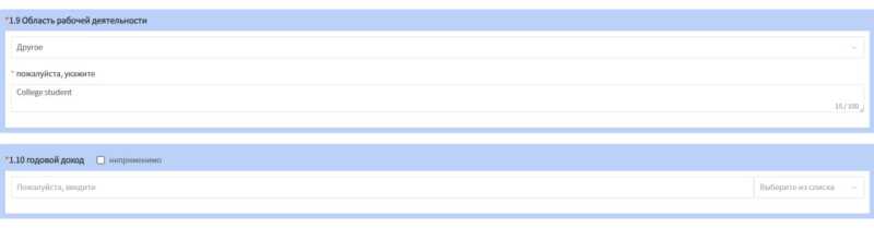 Анкета на визу в Китай помощь в заполнении