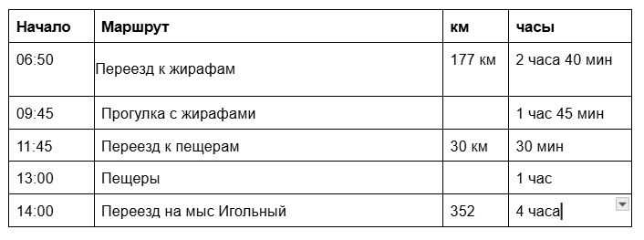 ЮАР за 12 дней на новый 2025 год