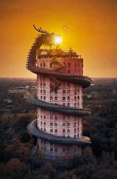 Храм с Драконом.