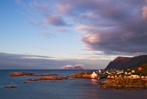 Моя мечта,- вон там, за горизонтом. Норвегия, Лофотенские острова.