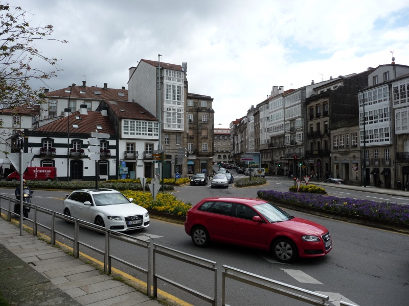 Города и городки Испании (Madrid, Santiago de Compostela, Gijón, Tossa-de-Mar, Barcelonа)