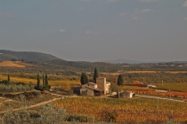 Золотые холмы Тосканы.