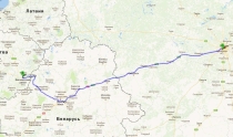 4000 км за 4 дня в июле 2012 г. Тест-драйв JEEPa. 1й - Вильнюс.