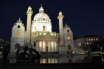 Собор Карлскирхе в Вене (Karlskirche).