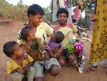 Индия, Бага, новый год 2012 и одинокая белая женщина