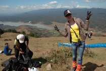 Да Лат, Вьетнам. Готовимся лететь с горы.