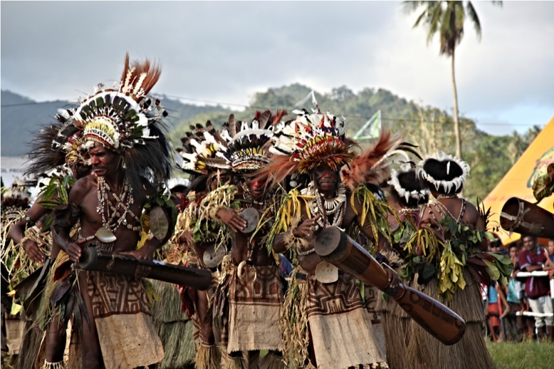 Как фестивалят в Папуа Новой Гвинее