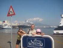 Порт Неаполч и Везувий