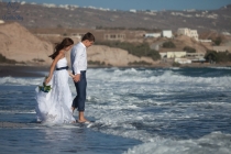 Наша свадьба на волшебном острове Санторини, август 2012