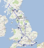 Drive on left (Англия-Шотландия и обратно, лето 2012)