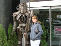 На страже у входа