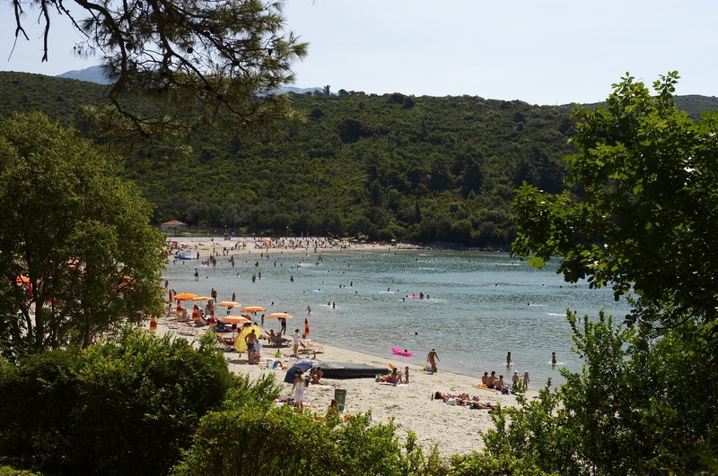 Черногория пляж Plavi Horizonti