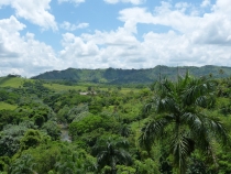 где-то в горах недалеко от Санто-Доминго