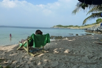 Ко Сичанг с ребенком