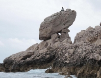 Скалы, гроты Капри лодка