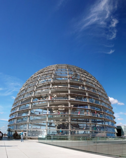 16. Berlin. 26. Der Kuppel des Reichstagsgebäude