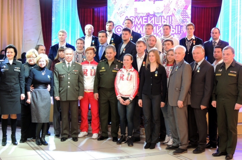 Крутые Парни и Девчата! (Встреча Победителей. Министр обороны поздравляет Олимпийцев)