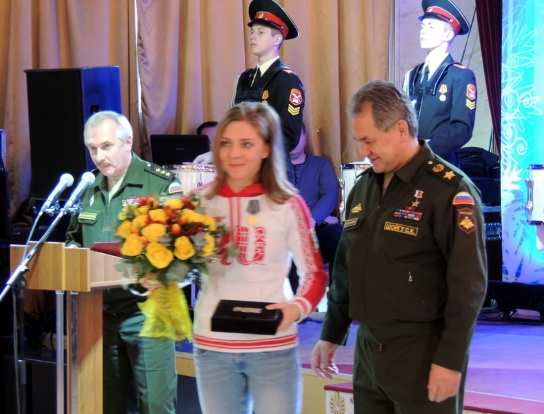 Крутые Парни и Девчата! (Встреча Победителей. Министр обороны поздравляет Олимпийцев)