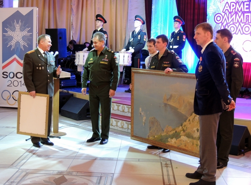 Крутые Парни и Девчата! (Встреча Победителей. Министр обороны поздравляет Олимпийцев)