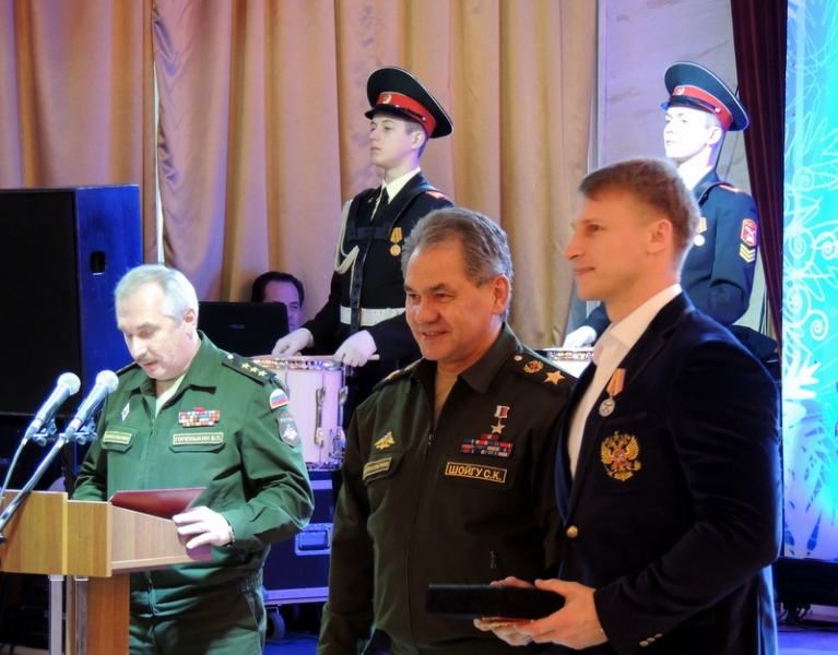 Крутые Парни и Девчата! (Встреча Победителей. Министр обороны поздравляет Олимпийцев)