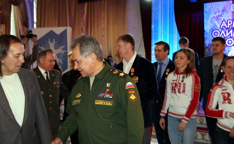 Крутые Парни и Девчата! (Встреча Победителей. Министр обороны поздравляет Олимпийцев)