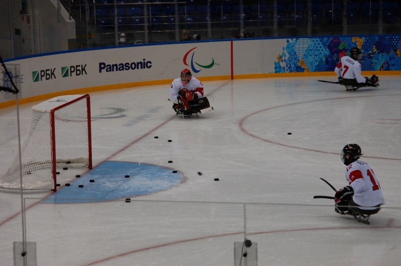 Мокрый. Весенний. Наш! Всего один паралимпийский день!