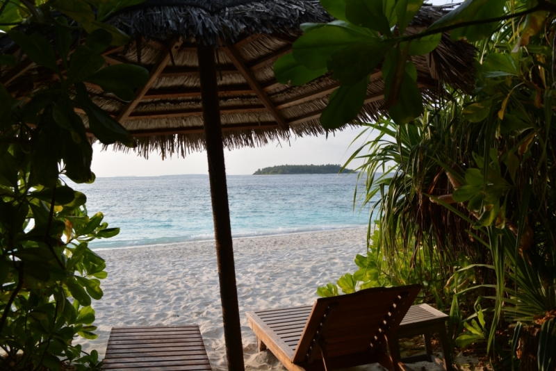 Мальдивы в  2014 году; Dolce farniente в Reehti Beach Resort.