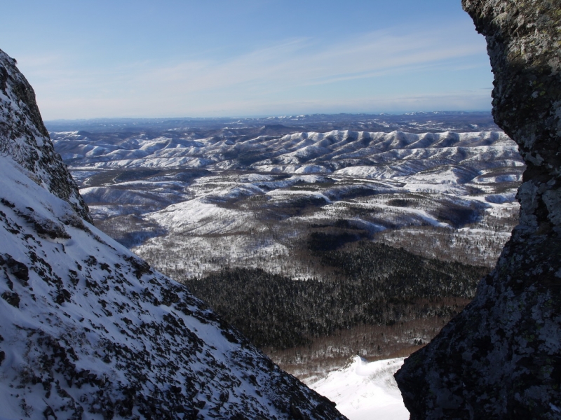 САХАЛИН-2013: Снежное соло на хребет Жданко