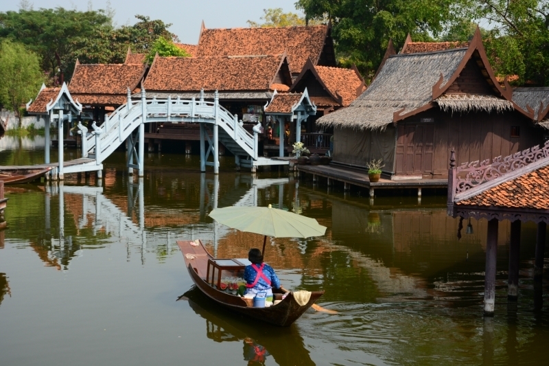 Вокруг Бангкока на машине. Радиус 350 км