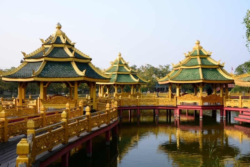 Вокруг Бангкока на машине. Радиус 350 км