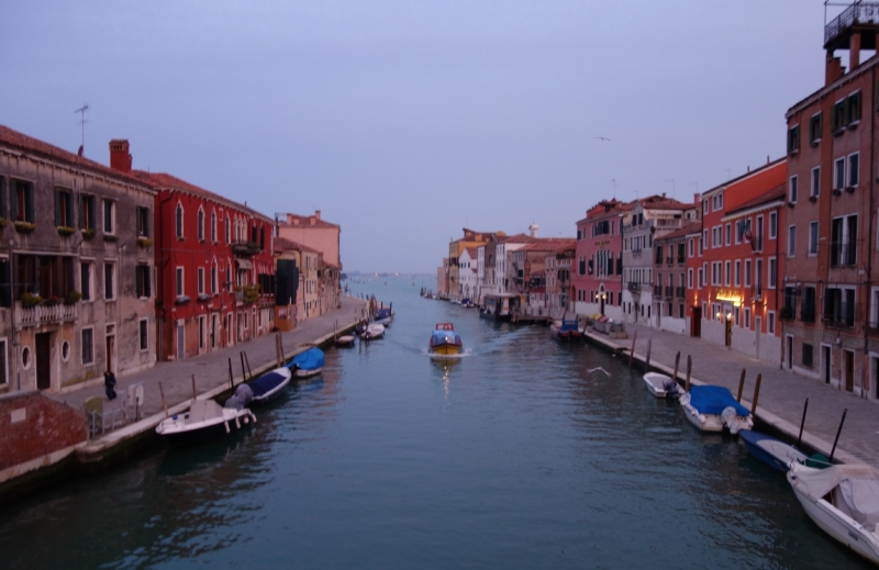 Венеция, рассвет в Cannaregio (март 2014)