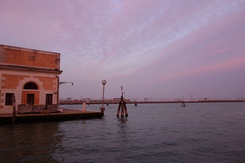 Венеция, рассвет в Cannaregio (март 2014)