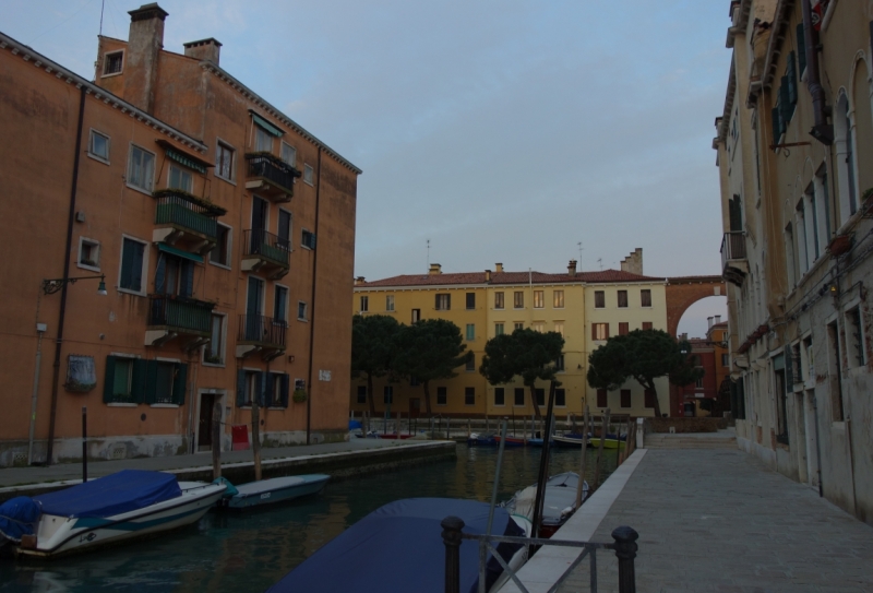 Венеция, рассвет в Cannaregio (март 2014)