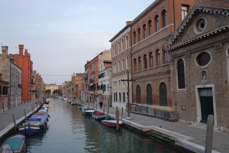 Венеция, рассвет в Cannaregio (март 2014)