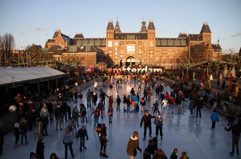 Два дня в новогоднем Амстердаме