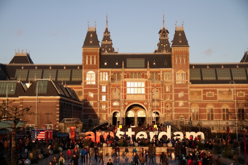 Два дня в новогоднем Амстердаме
