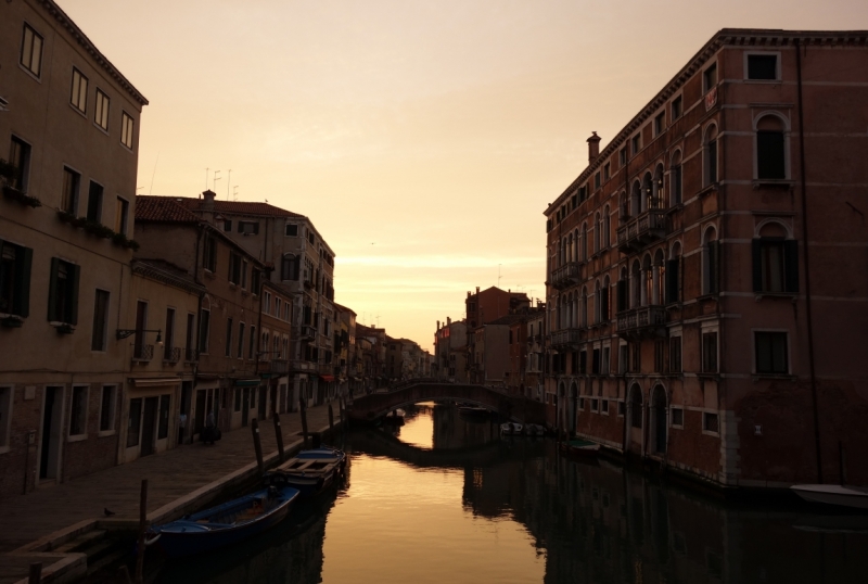 Венеция, рассвет в Cannaregio (март 2014)