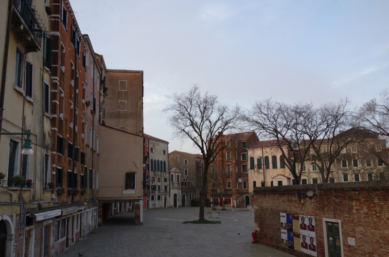 Венеция, рассвет в Cannaregio (март 2014)