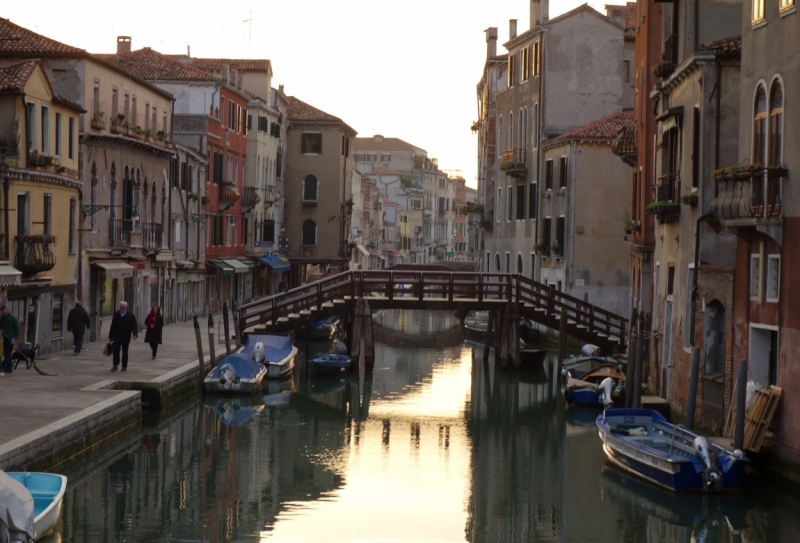 Венеция, рассвет в Cannaregio (март 2014)