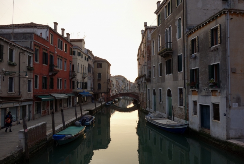 Венеция, рассвет в Cannaregio (март 2014)