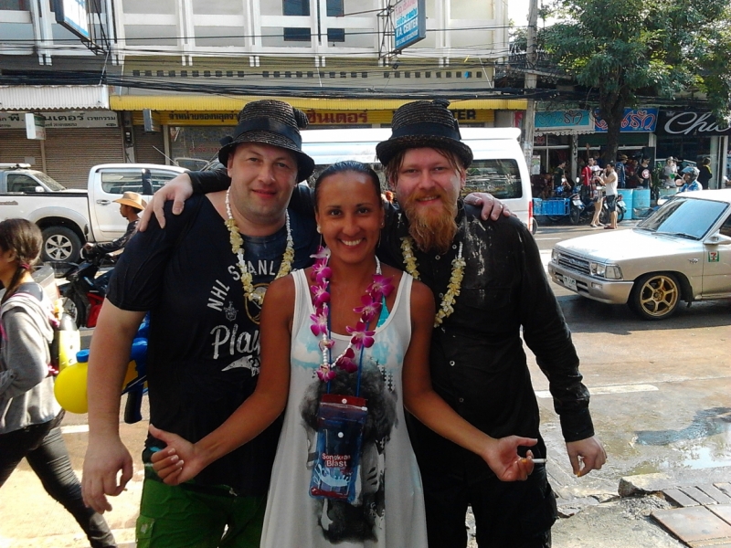 Сонгкран 2014. Апрель. Паттайя.