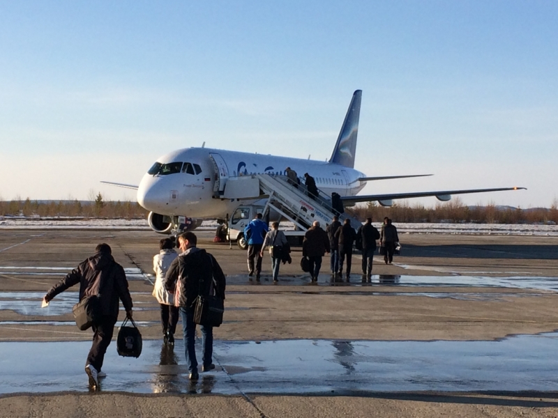 Небо, самолёт, стюардесса. Фото из путешествий - 2