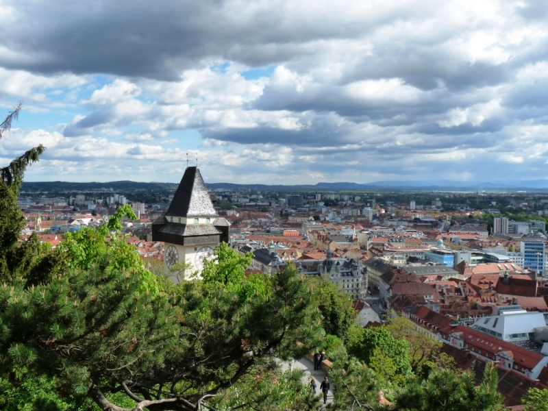 Вена, Зальцбург, Грац в середине апреля