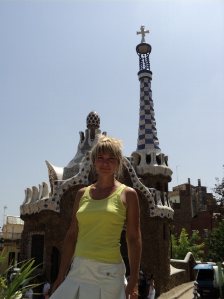 В парке Гауди, лето 2012